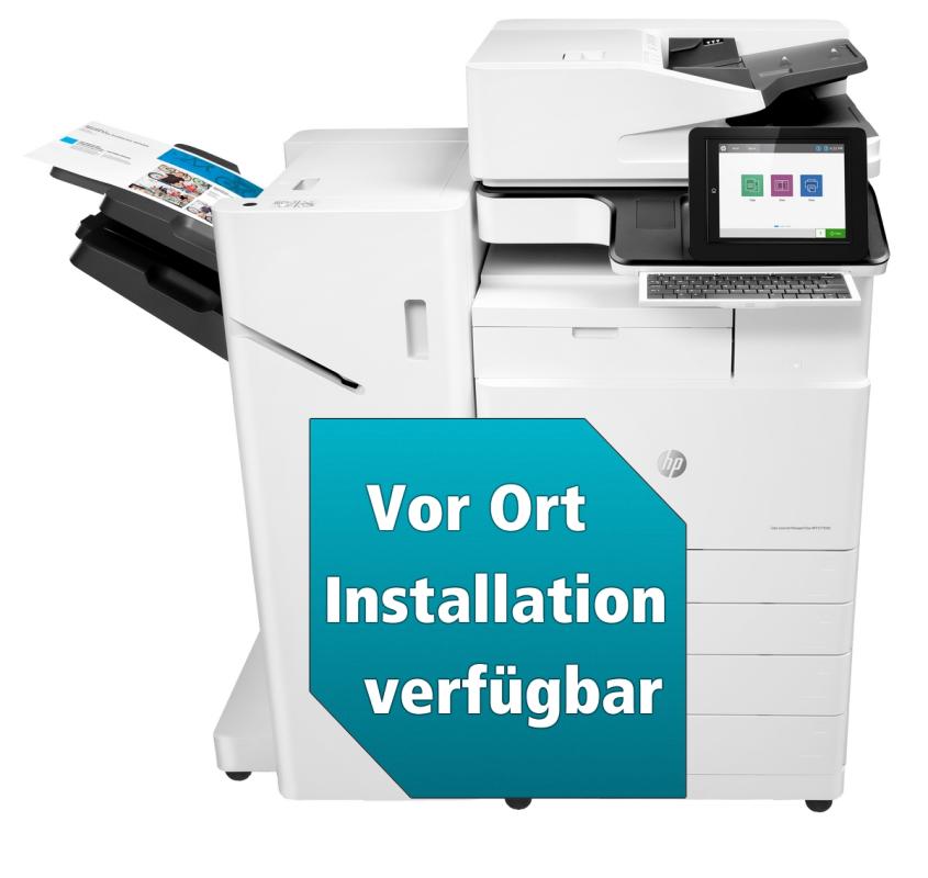HP Color LaserJet Managed Flow MFP E77830z incl. Stapler/Hefter/Finisher Y1G18A